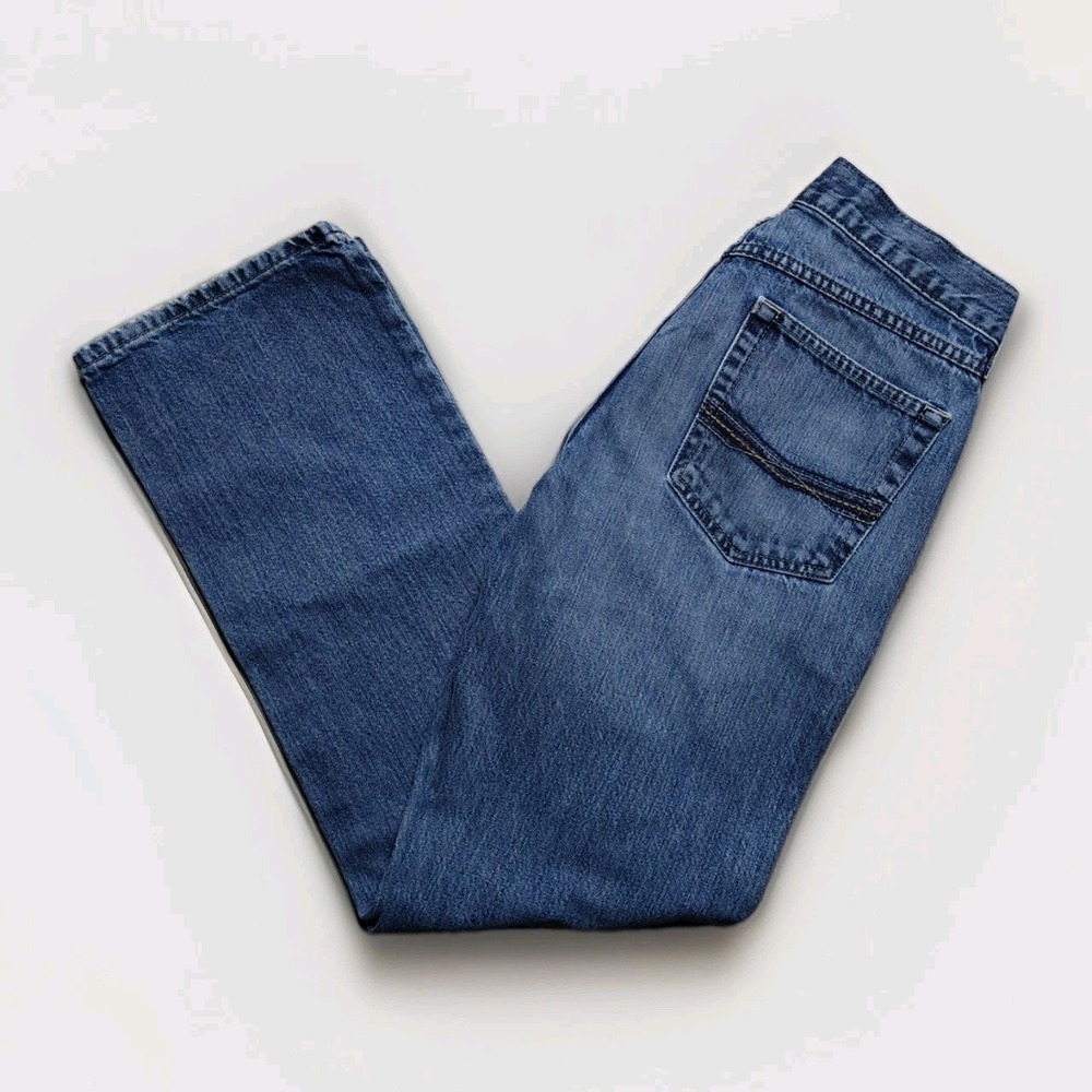 Ariat Men's Straight Jeans in Medium Blue